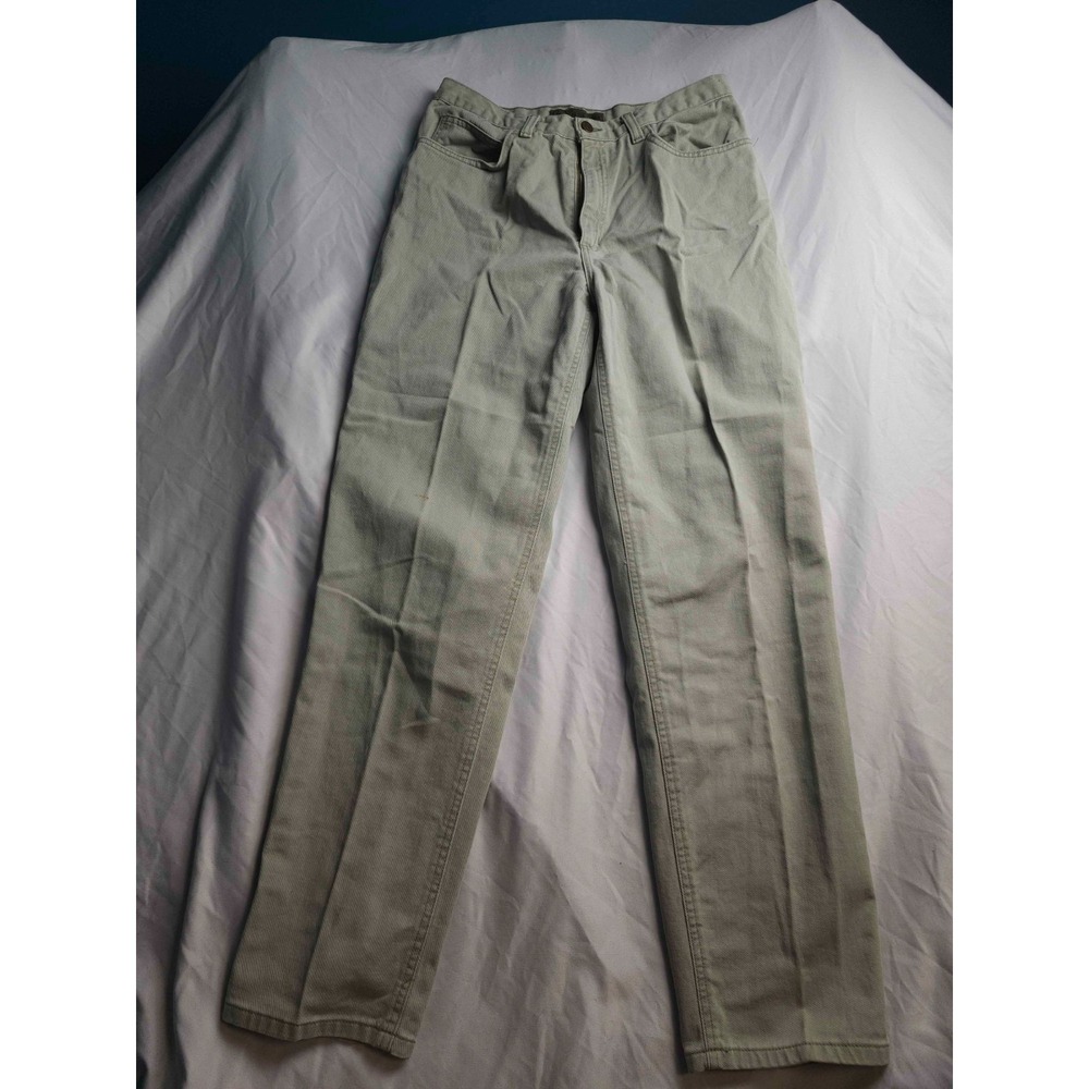Vintage 90s Jones Jeans Corduroy Pants Womens 10 Green Straight Leg Gorpcore